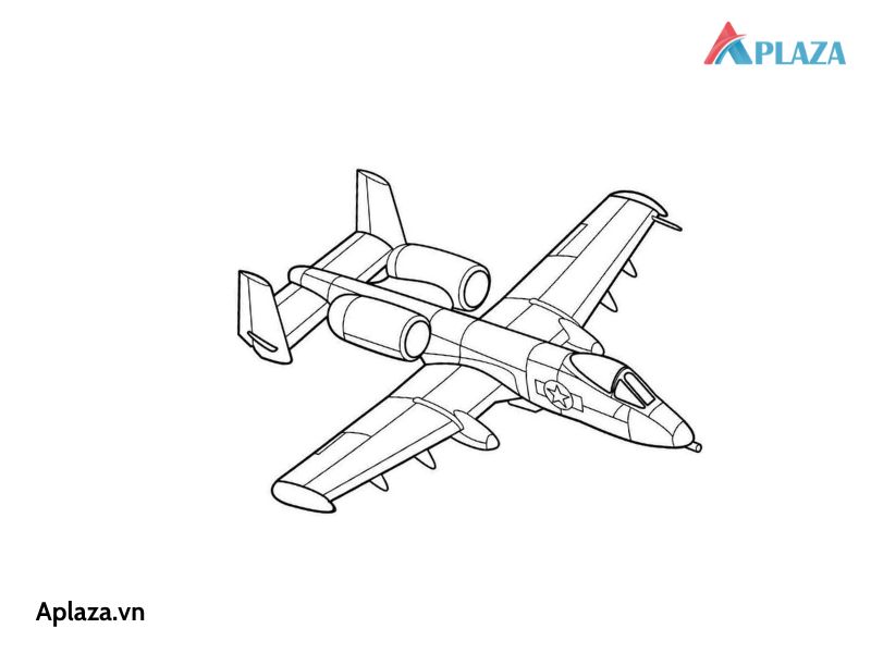 Khám Phá Bộ Tranh Tô Màu Máy Bay Cực Chất Cho Các Bé