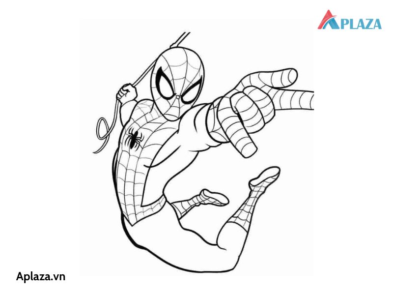 Khám Phá Bộ Tranh Tô Màu Người Nhện Spider Man đẹp Nhất Tặng Các Bé