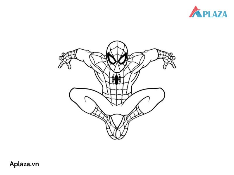 Khám Phá Bộ Tranh Tô Màu Người Nhện Spider Man đẹp Nhất Tặng Các Bé